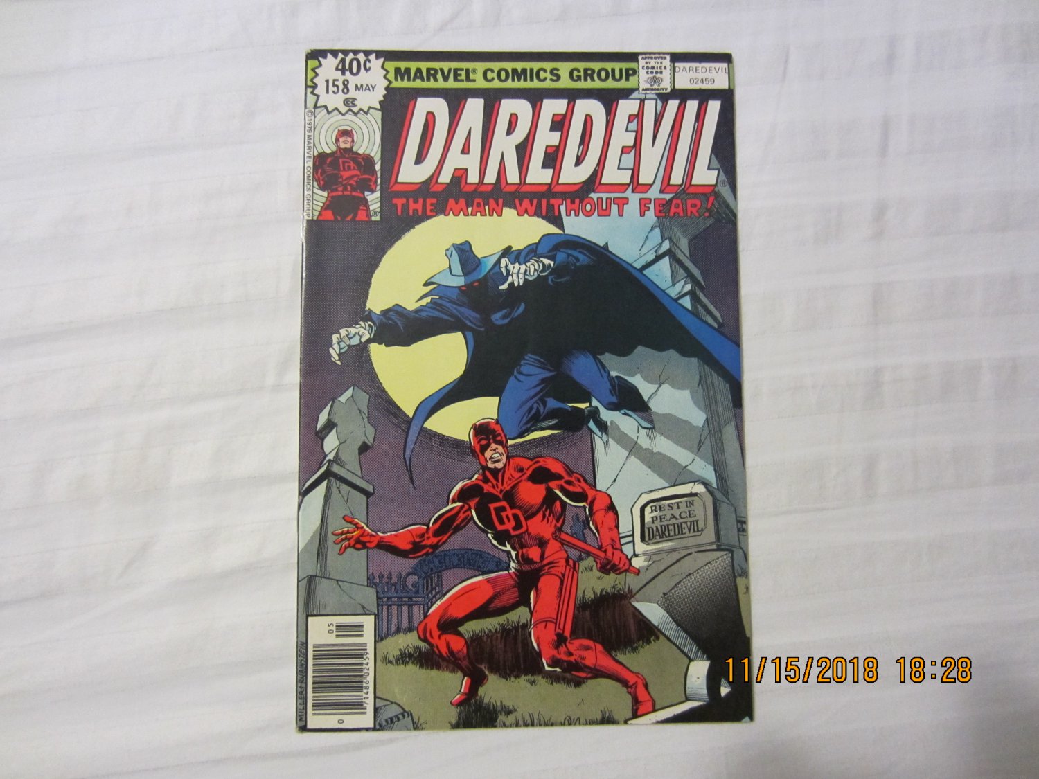 Daredevil #158 1st Frank Miller NEWSSTAND COPY