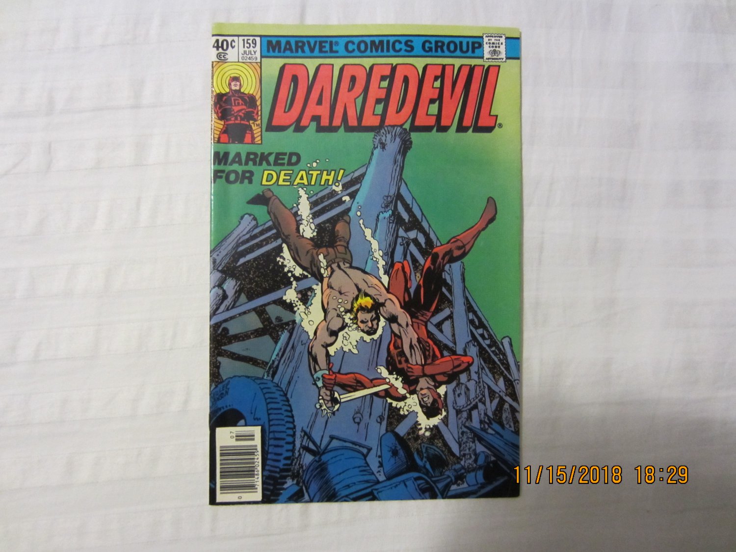 Daredevil #159 Bullseye NEWSSTAND COPY