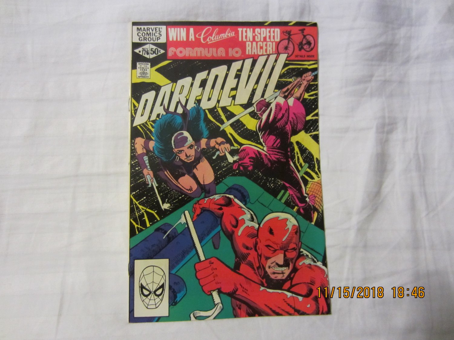 DAREDEVIL #176 1ST STICK