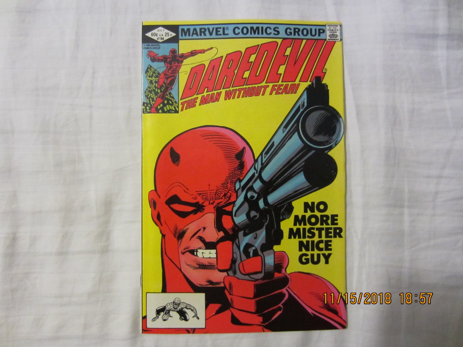 DAREDEVIL #184  "Good Guys Wear Red!"