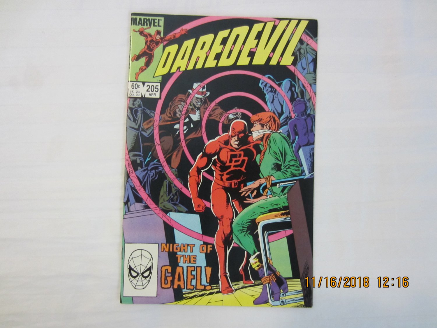 DAREDEVIL #205 "The Gael"