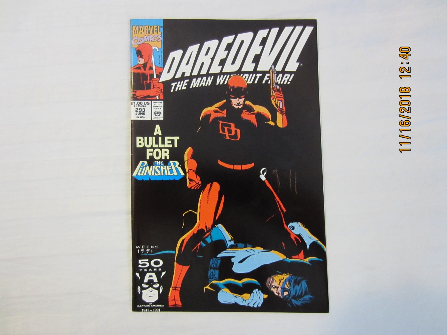 DAREDEVIL #293 "Murder By Numbers"