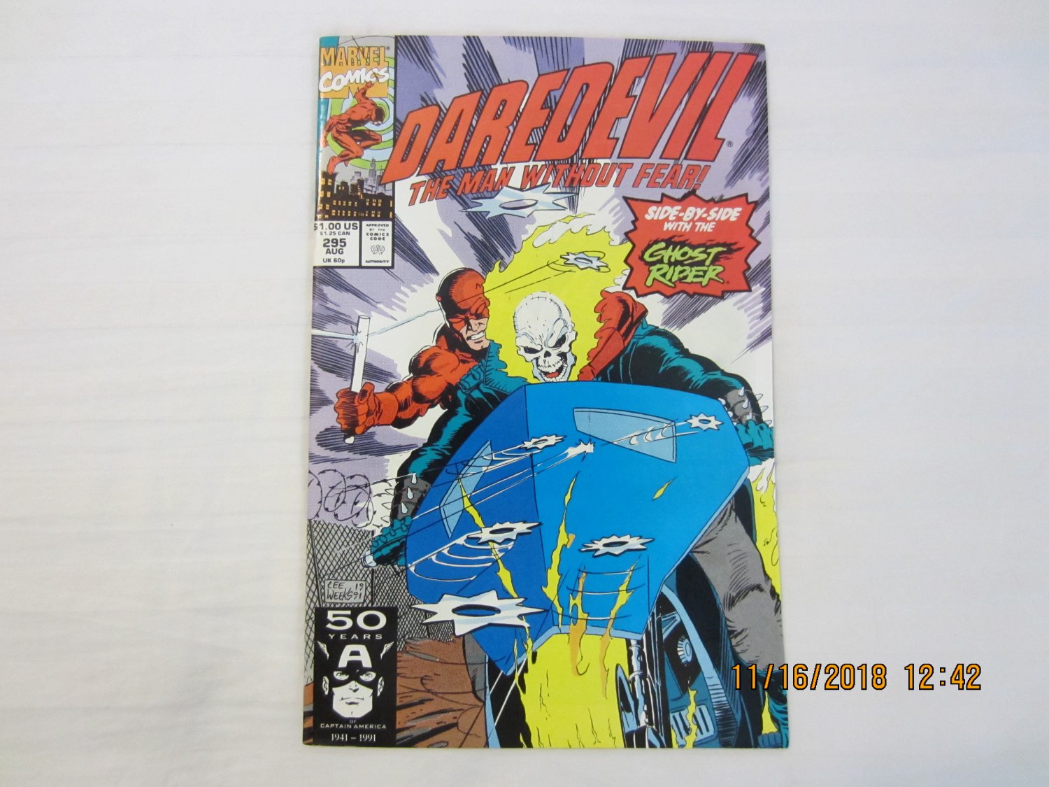 DAREDEVIL #295 "Through The Eyes Of The Enemy"