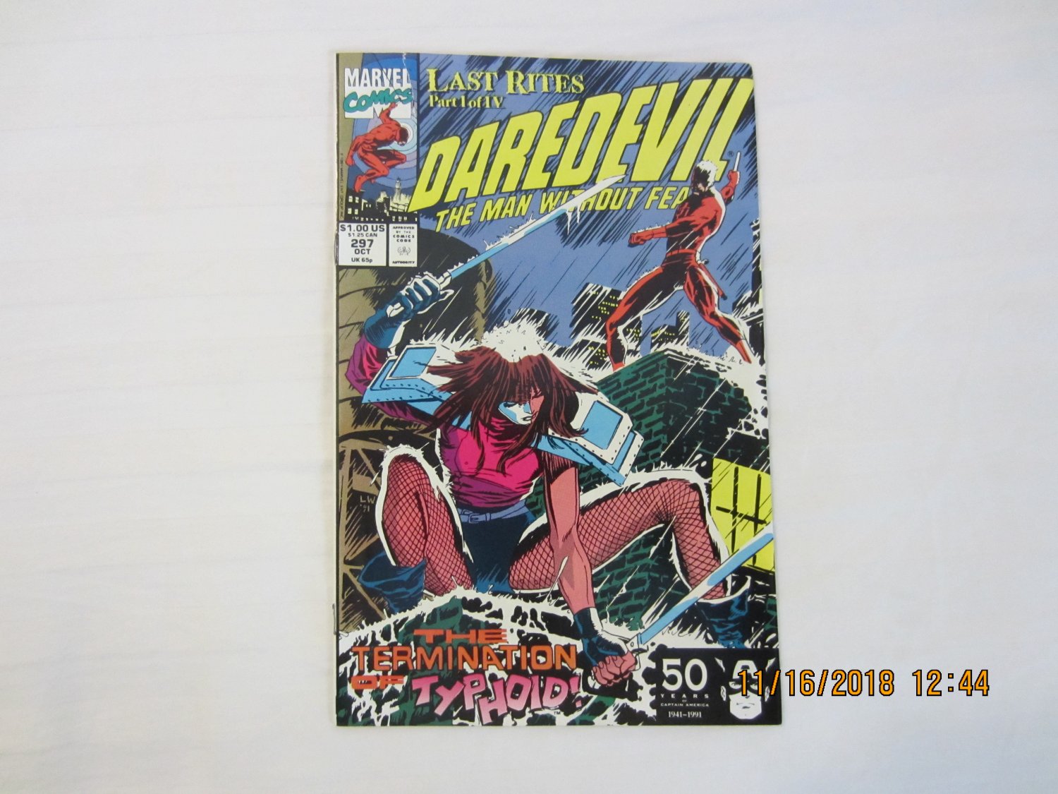 DAREDEVIL #297 "Passion"