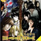 DVD ANIME DEATH NOTE Desu Noto Vol.1-37End + Special + 3 Live Action Movie