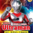 DVD ULTRAMAN Vol.1-48End Ultra Seven 3DVD TV Series