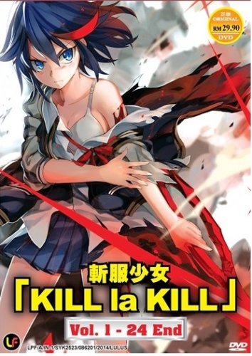 DVD ANIME KILL LA KILL Vol.1-24End Complete TV Series