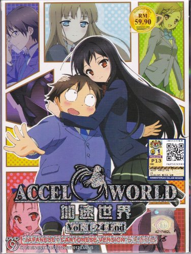 DVD ANIME ACCEL WORLD Vol.1-24End