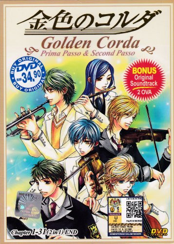 DVD ANIME LA CORDA D'ORO GOLDEN CORDA Prima Passo + Second Passo Vol.1-31End OVA