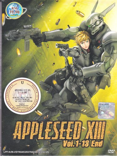 DVD ANIME APPLESEED XIII Vol.1-13End