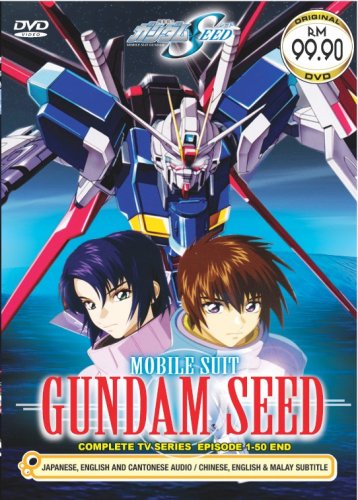 DVD ANIME MOBILE SUIT GUNDAM SEED Complete TV Series Vol.1-50End English Audio