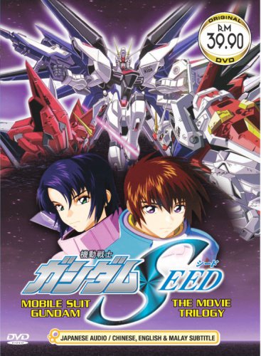 DVD ANIME MOBILE SUIT GUNDAM SEED The Movie Trilogy Region All Free Shipping