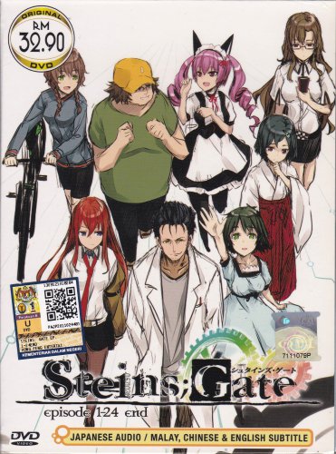 DVD ANIME STEINS GATE Vol.1-24End Complete TV Series