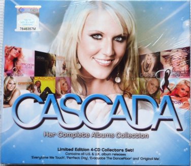 CASCADA Complete Albums Collection Limited 4CD Edition All US UK Album Releases
