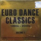 EURO DANCE CLASSICS 1990-2000 Club Music 2CD Golden Hit Scooter DJ Bobo Fragma