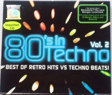 80's Techno Dance 2CD NEW Manian 89ers T'Pau DJ Bobo Laura Branigan Bananarama