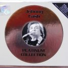 JOHNNY CASH Platinum Collection Greatest Hits CD HDCD Lyric Booklet 2 Live Track