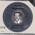 ANDY WILLIAMS Platinum Collection Greatest Hits CD Biography Lyric Booklet HDCD