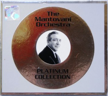 THE MANTOVANI ORCHESTRA Platinum Collection Best of CD Biography Booklet HDCD