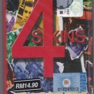 CASSETTE NEW THE 4 SKINS One Law For Them Punk Rock Oi Music Malaysia Release