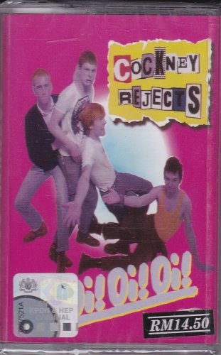CASSETTE NEW COCKNEY REJECTS Oi! Oi! Oi! Punk Rock Oi Music Malaysia Release
