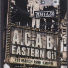 CASSETTE NEW A.C.A.B. Eastern Oi Skinhead Punk Rock Music ACAB