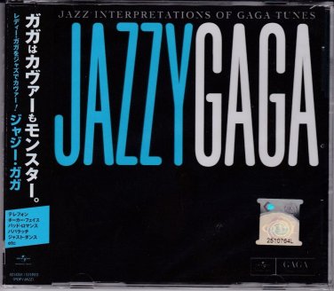 LADY GAGA Jazzy Gaga CD NEW OBi Strip Greatest Hits In Jazz Malaysia Edition