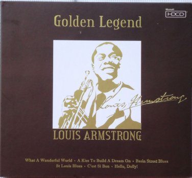 LOUIS ARMSTRONG Golden Legend Greatest Hits CD NEW HDCD Mastering Lyrics Booklet