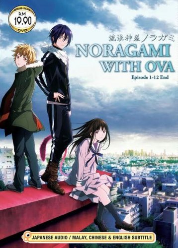 DVD ANIME NORAGAMI Vol.1-12End + OVA Region All Free Shipping English Subtitle