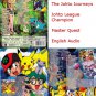 DVD ANIME POKEMON Season 3,4,5 Johto Journey Master Quest Johto League 168 Episodes