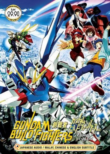 DVD ANIME GUNDAM BUILD FIGHTERS Vol.1-26End Region All Free Shipping English Sub