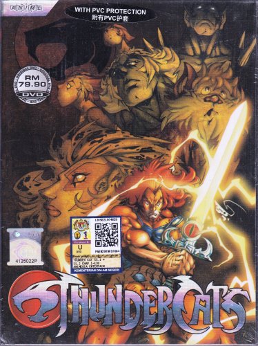 DVD ANIME THUNDERCATS Season 1 + 2 Chapter 1-130 NTSC Region All English Audio