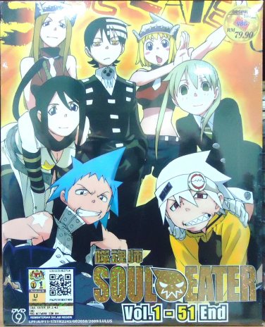 DVD JAPANESE ANIME Soul Eater Vol.1-51End Complete TV Series Box Set English Sub