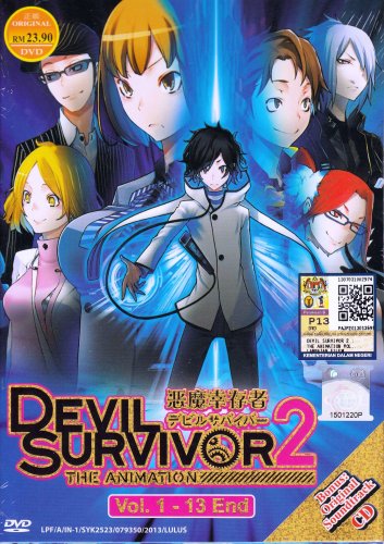 DVD ANIME DEVIL SURVIVOR 2 The Animation Vol.1-13End Region All English Sub