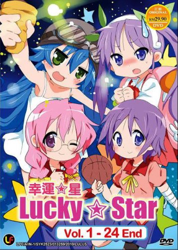 DVD ANIME LUCKY STAR Complete TV Series Vol.1-24End Region All English Sub