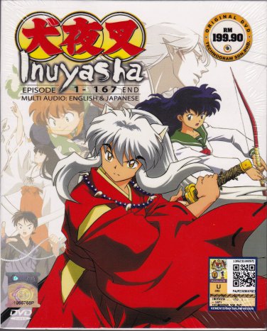 DVD ANIME INUYASHA Feudal Fairy Tale Episode 1-167End Region All English Audio
