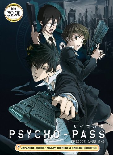 DVD ANIME PSYCHO PASS Episode 1-22End Season 1 Region All English Sub
