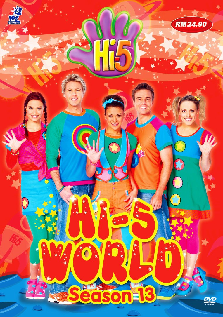 DVD Hi-5 World 5 Episodes Australia Series Season 13 Region All