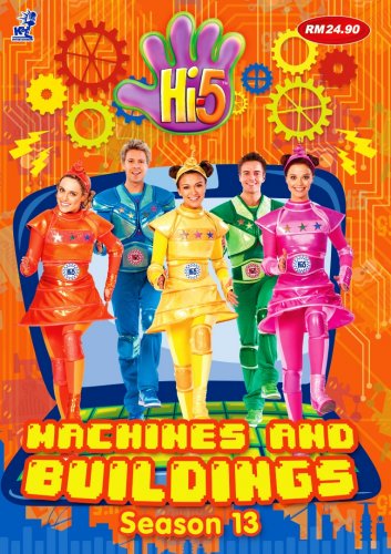 DVD Hi-5 Machines And Buildings 5 Episodes Australia Series Season 13 Region 0