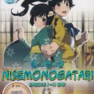 DVD ANIME NISEMONOGATARI Vol.1-11End Region All Free Shipping English Sub