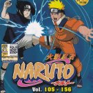 DVD ANIME NARUTO Season 3-4 Vol.105-156 Box Set 52 Episodes Region All Free Ship