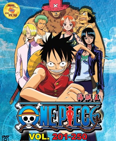 Dvd Anime One Piece Vol 1 250 Box Set Wan Pisu Pirate King English Sub