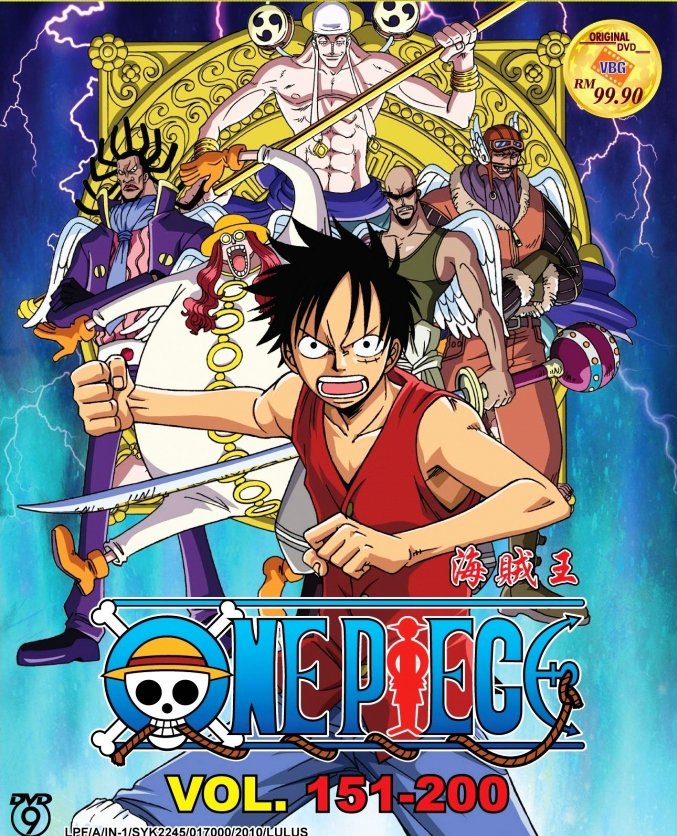 Dvd Anime One Piece Vol 151 0 Box Set Wan Pisu Pirate King English Sub