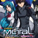 DVD JAPANESE ANIME FULL METAL PANIC Second Raid Fumoffu Season 1-3 Vol.1-49End
