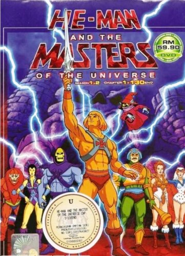 DVD ANIME He-Man And The Master Of The Universe Vol.1-130End Season 1-2 English