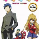 DVD JAPANESE ANIME TORADORA! Vol.1-25End Tiger x Dragon English Sub Region All