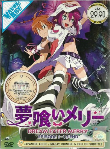 DVD JAPANESE ANIME Dream Eater Merry Vol.1-13End Yumekui Merry English Sub