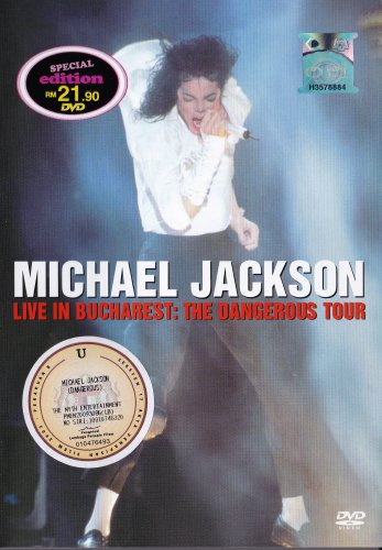 MICHAEL JACKSON Live In Bucharest The Dangerous Tour DVD NEW NTSC Region All