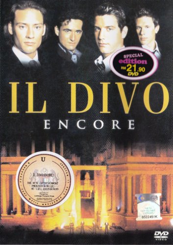 IL DIVO Encore Live In Concert DVD NEW NTSC Region All Free Shipping