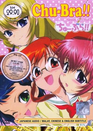 DVD JAPANESE ANIME CHU-BRA Vol.1-12End English Sub Region All Free Shipping